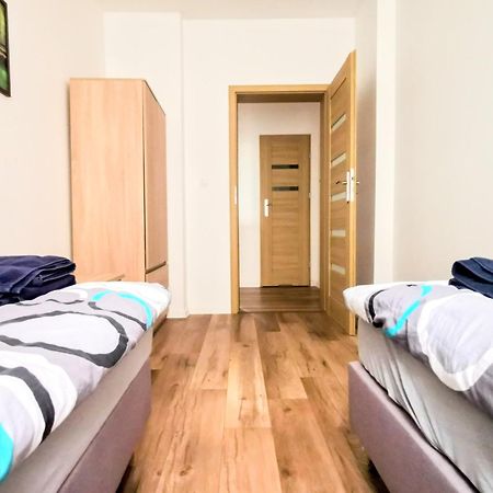 Luksusowy Apartament Przy Dworcu Szczecin Exterior foto
